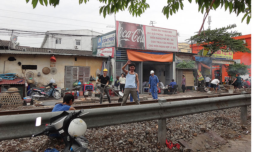 Hanoi bus station