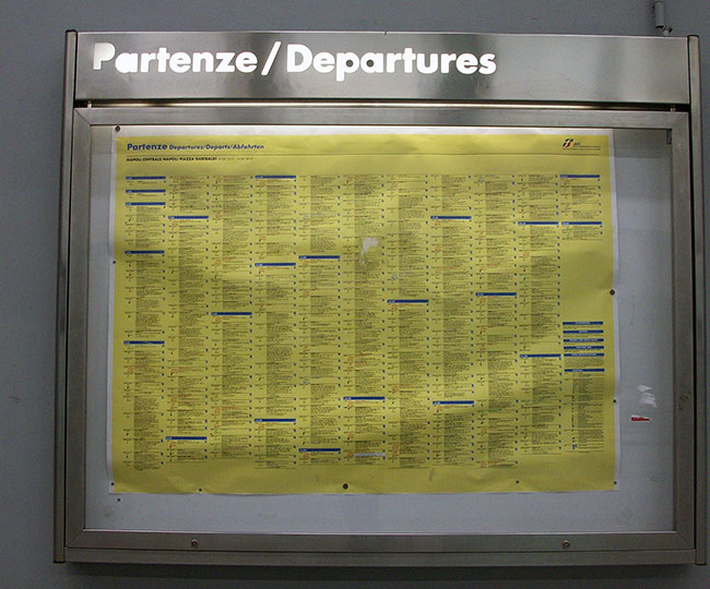 13 Partenze